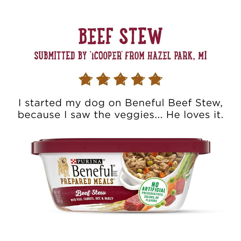 Beneful Prepared Meals Beef Stew Wet Dog Food