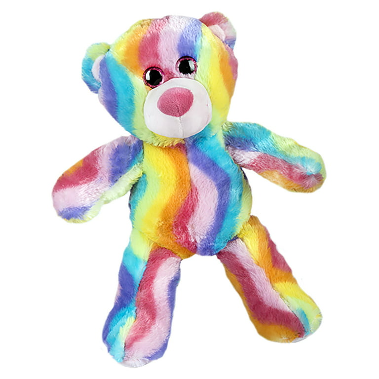 Magical Rainbow Teddy 16 Inch/40cm Build Your Own Teddy Bear Making Kit No  Sew 