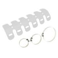thumbnail image 5 of SPRING PARK Motorcycle Exhaust Muffler Pipe Protector Metal Heat Shield Cover with 3 Clamp, 5 of 6