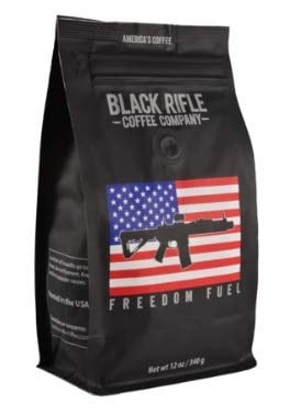 Black Rifle Coffee Whole Bean (Freedom Fuel (Dark Roast), 12 Ounce)