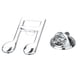 thumbnail image 4 of Latón Música Nota Collar Pin de Solapa Insignia Broche Sombrero Alfileres Multiusos,, 4 of 8