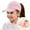 Light Pink, variant on Krdevn Girls' Ponytail Baseball Cap, Adjustable Breathable Sun Hat with Heart Embroidery, Lightweight Outdoor Sports Cap for Summer,One Size