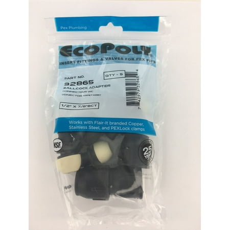 Ballcock Thread - PEX Ballcock Adapter 1/2
