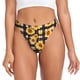 thumbnail image 1 of Fotbe Vintage Black White Plaid Sunflowe Tanga Sin Costuras para Mujer con Estampado – Panties Invisibles, Transpirables y Cómodos para Uso Diario-3X-Large, 1 of 6