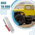 thumbnail image 4 of mmirethe Steering Link Rod Set For ECX 1/12 Rc RGT136100 Fit For ECX 1/12 Rc RGT136100 Steering Link Rod Set silver 1Set, 4 of 6