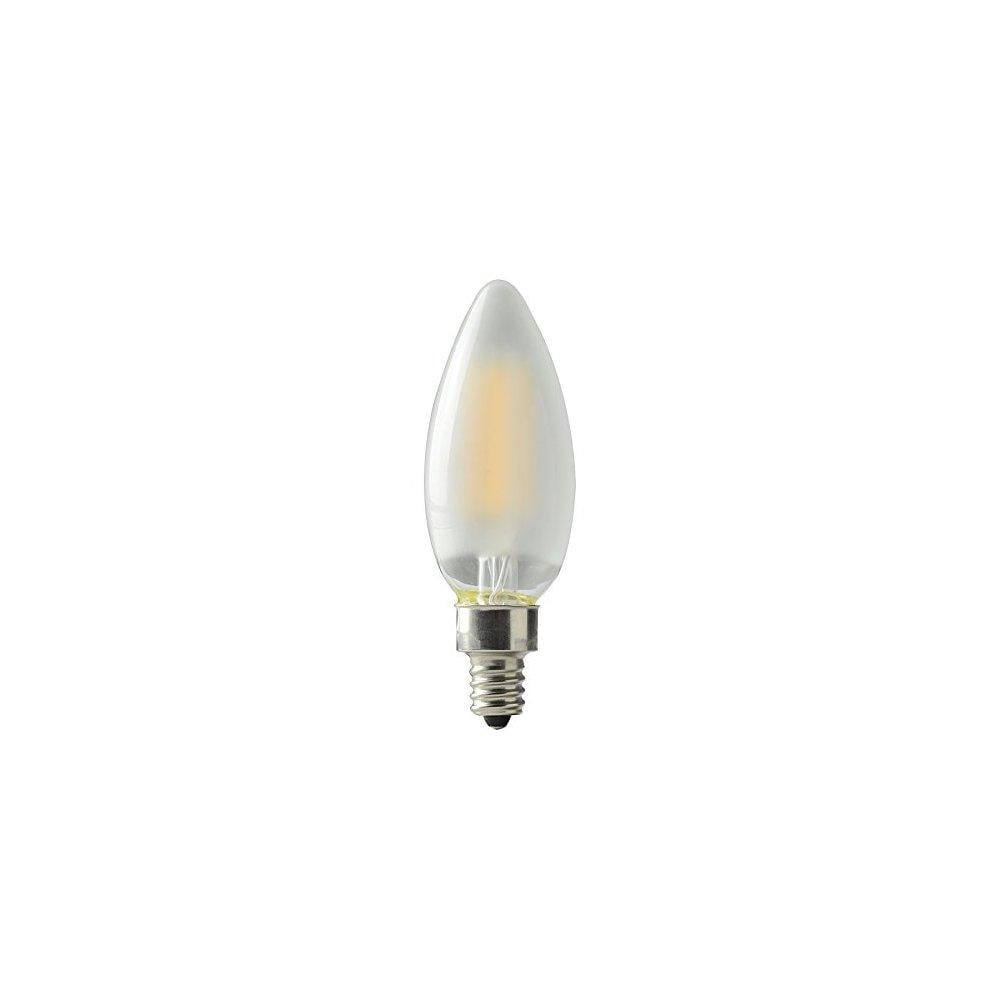 kichler frosted 40w equivalent dimmable b10 vintage led decorative