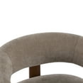 thumbnail image 5 of Christopher Knight Home 31" Modern Upholstered Accent Armchair with Wooden Legs, Light Brown, 5 of 11