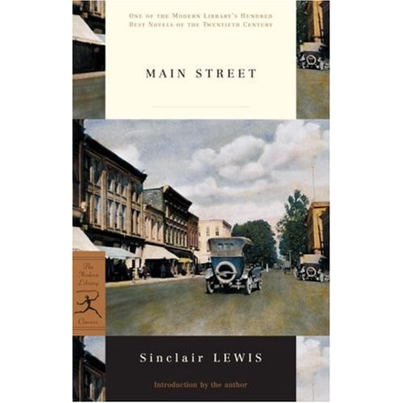 Pre-Owned Main Street (Modern Library) Paperback