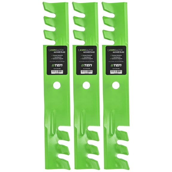LawnRAZOR Toothed Blade for John Deere 46 inch AM31100 3 Pack 810-CBL2260D