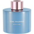 thumbnail image 1 of HARFINGTON Empty Glass Diffuser Bottle 140ml/4.7oz Refillable Fragrance Accessories Aromatherapy Jar Container for Replacement Reed Diffuser DIY Home Bathroom Blue with Gold Tone Cap, 1 of 6