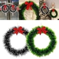 thumbnail image 2 of 30CM Shining Christmas Wreath - Round, Durable Ornament for Home & Party Decor, 2 of 5