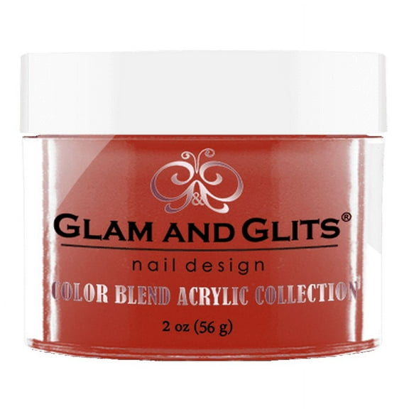 GLAM & GLITS - Nail Acrylic Color Powder from BLEND Collection 2oz/jar - BL3042 Caught Red Handed