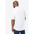 thumbnail image 2 of KingSize Men's Big & Tall Short-Sleeve Wrinkle-Free Everyday Oxford, 2 of 6