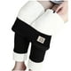 thumbnail image 1 of Leggings de lana de cordero gruesa para mujer con forro polar añadido, pantalones largos, pantalones de poliéster para mujer, 1 of 9