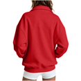 thumbnail image 5 of Womens Zip Up Hoodies 2026 Y2K Casual Long Sleeve Zipper Sweatshirts Fall Winter Comfy Track Jackets with Pockets, 2XL, 5 of 6