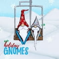thumbnail image 2 of Edwins, Hugo 20x20 Gold Ornate Wood Framed with Double Matting Museum Art Print Titled - Gnome Ski Ride, 2 of 4