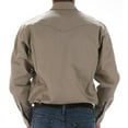 thumbnail image 2 of MS70319 Wrangler Khaki Long Sleeve Snap Work Shirt, 2 of 8