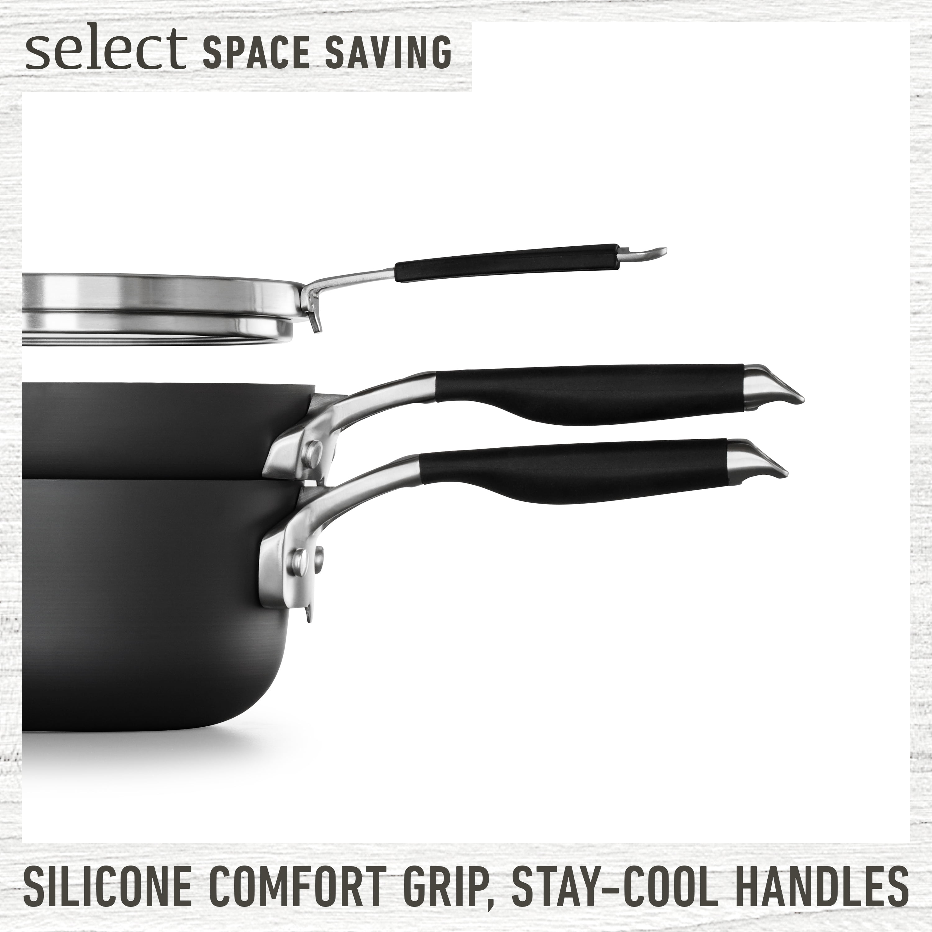 Select by CALPHALON Nonstick 8-Inch and 10-Inch Fry Pan Set