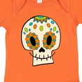 thumbnail image 4 of Inktastic Smiling Sugar Skull for Day of the Dead Boys or Girls Baby Bodysuit, 4 of 5
