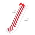 thumbnail image 2 of Sakmal Knee High Tights for Women Christmas Red Warm Pantyhose Striped Soft Tight for Women, 2 of 8