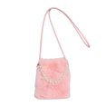 thumbnail image 1 of Bolso Mano Con Cadena Perlas Piel Sintética para Mujer Hombro Fiesta, 1 of 9