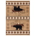 thumbnail image 3 of United Weavers of America Lodge Animal Print Loomed Area Rug, 1.83' x 2.67', 3 of 6