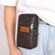 thumbnail image 2 of Sywqhk Casual Pu Riñonera Deportes Hombres Teléfono Monedero Cinturón Riñonera (Vertical Marrón) Sywqhk Para estrenar, 2 of 6