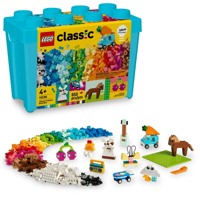 Juguete de construcción LEGO Classic Vibrant Creative Brick Box 11038
