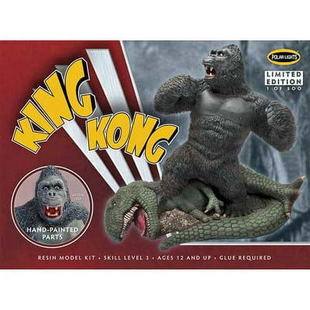 Polar Lights King Kong Resin Figure (Painted) 1:72 Scale kit