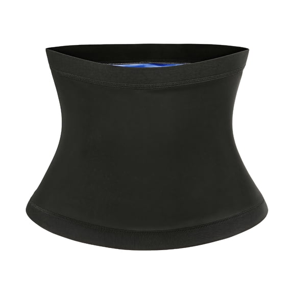 Gieenan Waist Trimmer for Men Woman Blue Waist Cincher Sauna Sweat Workout Shaper