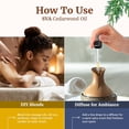 thumbnail image 5 of SVA Cedarwood Essential Oil – 4 Fl Oz – 100% Natural Cedar Cupressus Funebris Oil - for Diffuser, Hair Care, Face, Skin Care, Aromatherapy, Scalp and Body Massage, Soap and Candles - with Dropper, 5 of 5