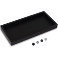 thumbnail image 1 of Bandeja de tocador de silicona Heagoale de Bathroom Trays, color negro, 1 of 6