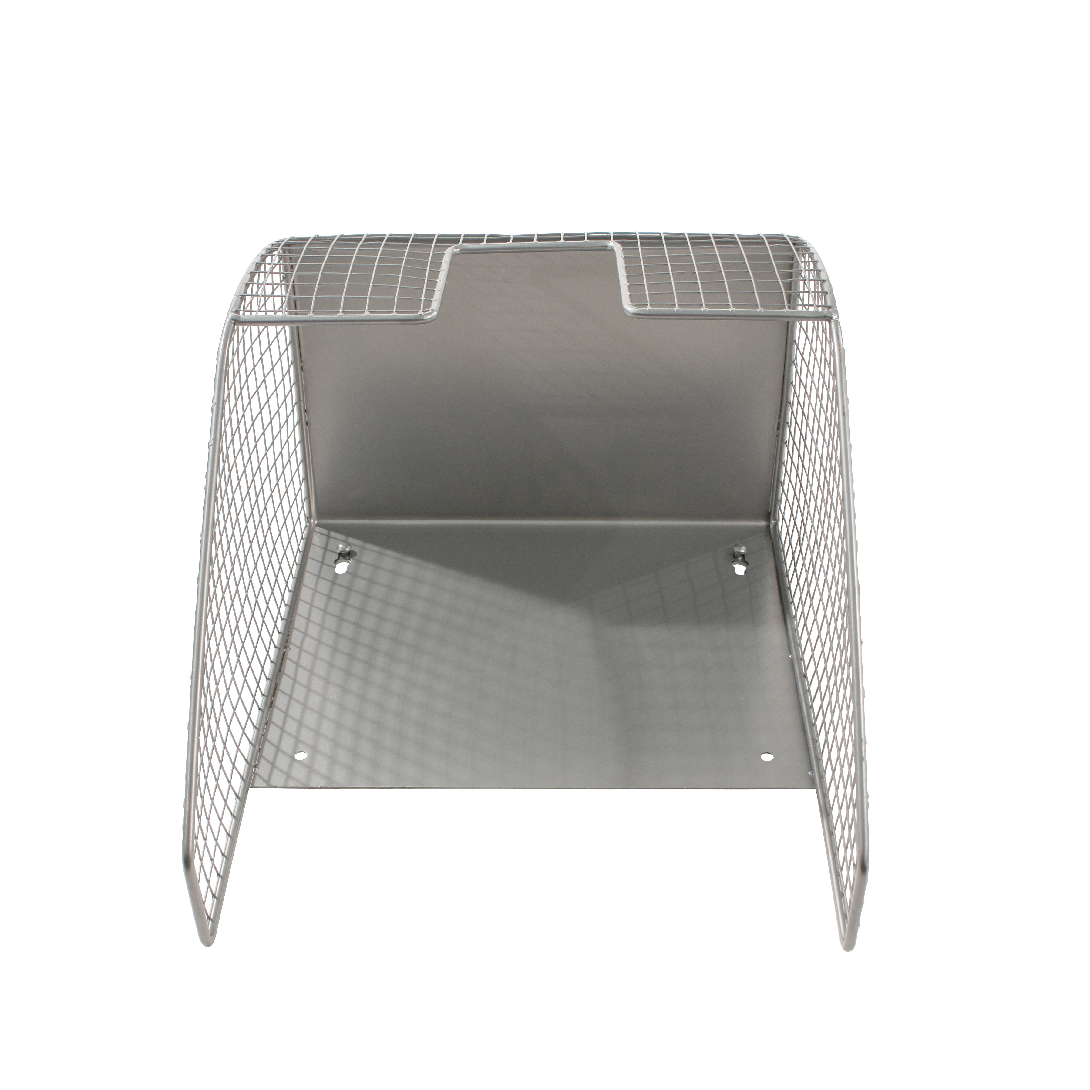 Spectrum Diversified Steel Ironing Board Holder with Storage Basket, Heat Resistant, Pewter - image 4 of 5