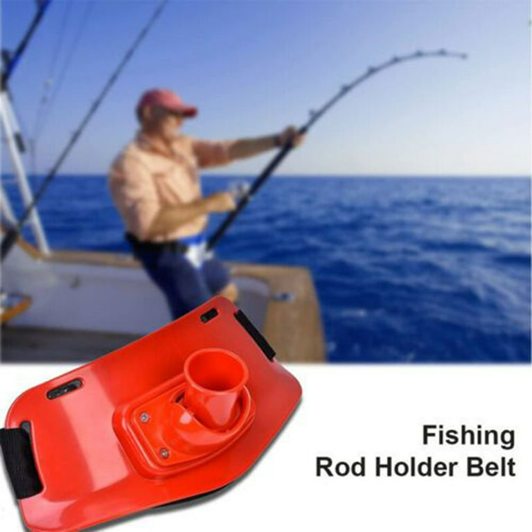 Durable Adjustable Stand Up Fishing Waist Rod Holder Fishing Fighting Waist  Belt 