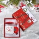 thumbnail image 1 of Juego de tazas de cerámica navideñas Macarena con tapa y cuchara, 1 of 8