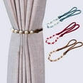 thumbnail image 4 of Zeus Sans Perçage Perle Perlée Magnétique Rideau Embrasse Corde Boucle Support Sangle Déco, 4 of 7