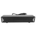 thumbnail image 2 of EBTOOLS Caja de Altavoz de Cine en casa, Conector USB + Barra de Sonido Multimedia de Graves estéreo con Terminal de Audio de 3,5 mm, para PC/Escritorio/Tableta(Negro) Ecomeon no, 2 of 4