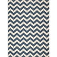 thumbnail image 1 of Safavieh Courtyard Polypropylene Medium Rectangle Rug CY6244-268-5 in Navy and Beige, 1 of 5
