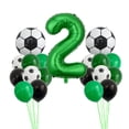 thumbnail image 1 of Juego de fútbol Digital verde, globo de película de aluminio, Fiesta Temática de la Copa del Mundo, decoración de cumpleaños, 12 Uds.,2, 1 of 7