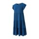 thumbnail image 4 of Lucakuins Mujeres Casual Plisado Vestido Corto, Adultos Primavera Color Sólido Cuello Redondo Manga Corta Mini Vestido Lucakuins moda, 4 of 9
