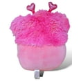 thumbnail image 6 of Squishmallows Official Kellytoy 11 Inch Caparinne Bigfoot Hot Pink Plush Wearing Hot Pink Glitter Heart Headband, 6 of 9