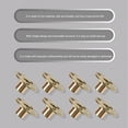 thumbnail image 3 of 18 Pcs Écrous de Bride Professionnels à Base Ronde à Trois Trous, Écrous de Vis de Fixation pour Meubles, 3 of 8
