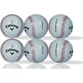 Baseball Callaway Chrome Soft Golf Balls, Refinished, 12 Pack
