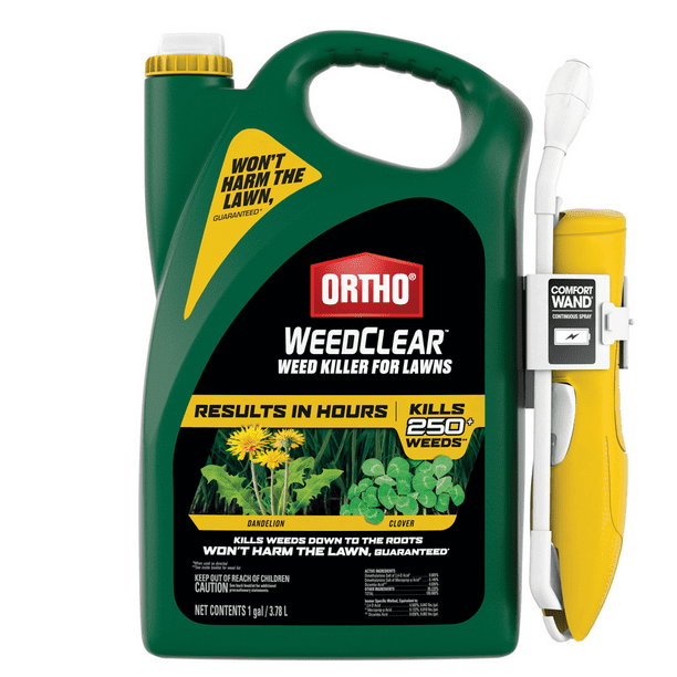 Ortho WeedClear Weed Killer for Lawns, 1 gal., with Comfort Wand