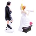 thumbnail image 2 of LOLIPPYY Adorno Para Pastel De Boda Pareja Con Tema Fútbol Y Material De Resina, 2 of 5