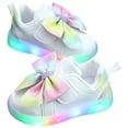 thumbnail image 5 of Zshosam Toddler Shoes Girls Infant Baby Girls Shoes Soft Sole Toddler Casual Sneaker Walkers Skate Shoes Size 6,(White Toddler 6), 5 of 8