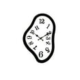 thumbnail image 3 of Reloj de pared derretido, reloj colgante, regalo decorativo, moderno, para baño, silencioso, para aula, inauguración de la casa, familia y amigos. 30 cm x 195 cm, 3 of 8