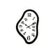thumbnail image 3 of Reloj de pared derretido, reloj colgante, regalo decorativo, moderno, para baño, silencioso, para aula, inauguración de la casa, familia y amigos. 30 cm x 195 cm, 3 of 8