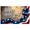 1A, variant on American Flag Theme Independence Day Celebration Banner Patriotic Design Happy 4th of July Decoration for National Holidays Outdoor Events Party Background
