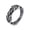 Ancient Silver, variant on Men's Women's Stainless Steel 8MM Vintage Personalized Wheat Flower Pattern Ring Ancient Silver Size 8